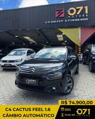 CITROËN C4 CACTUS 1.6 VTI 120 FLEX FEEL EAT6